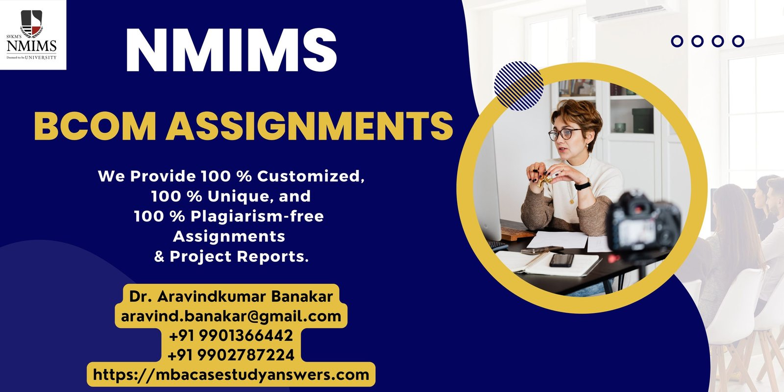 NMIMS BCOM Solved Assignments