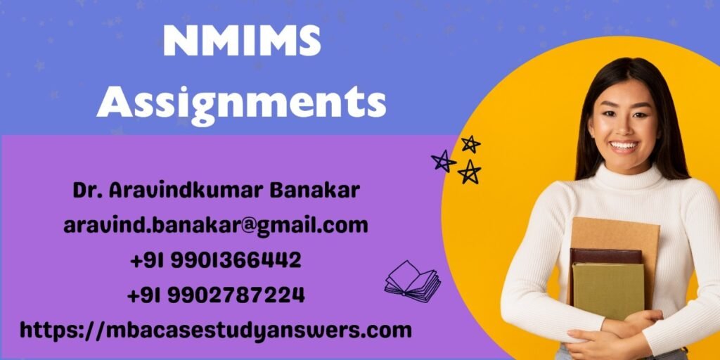 Solved NMIMS MBA Business Analytics Assignment