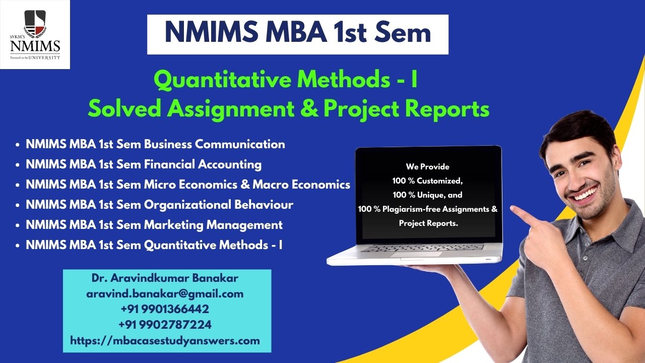 Solved NMIMS MBA Corporate Tax Planning Assignment