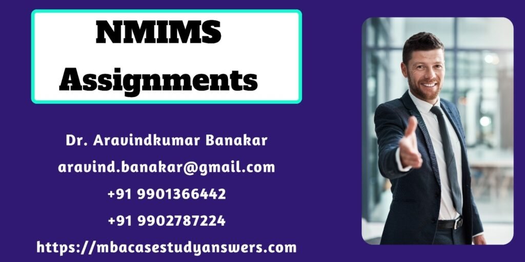 Solved NMIMS MBA Indian Ethos & Ethics Assignment