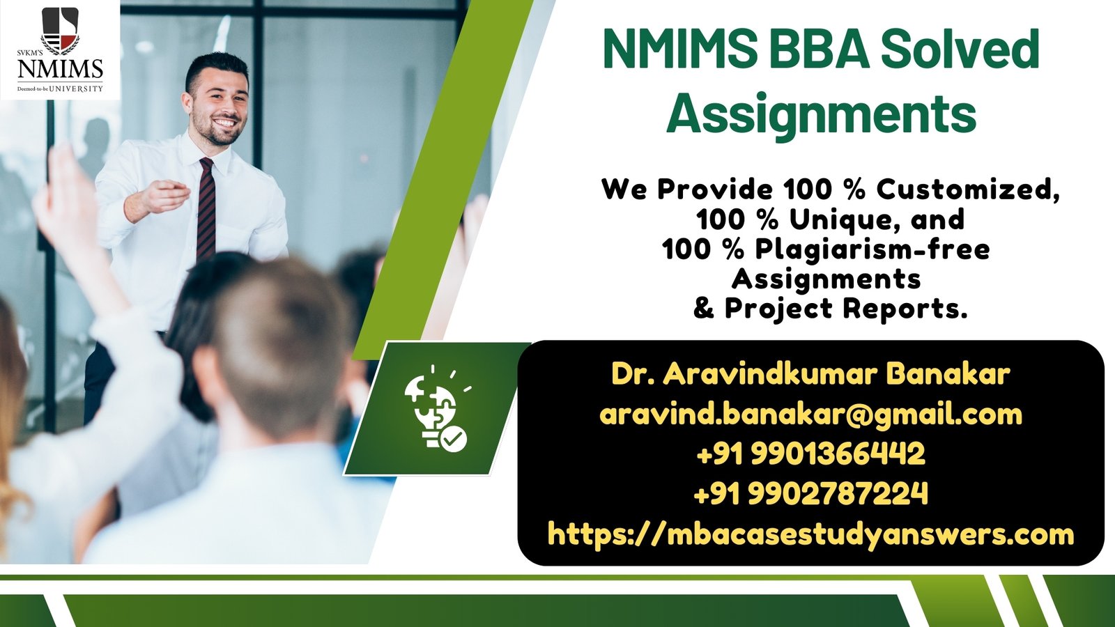 How can I get the NMIMS BBA Organization Behaviour & HRM Solved Assignment?