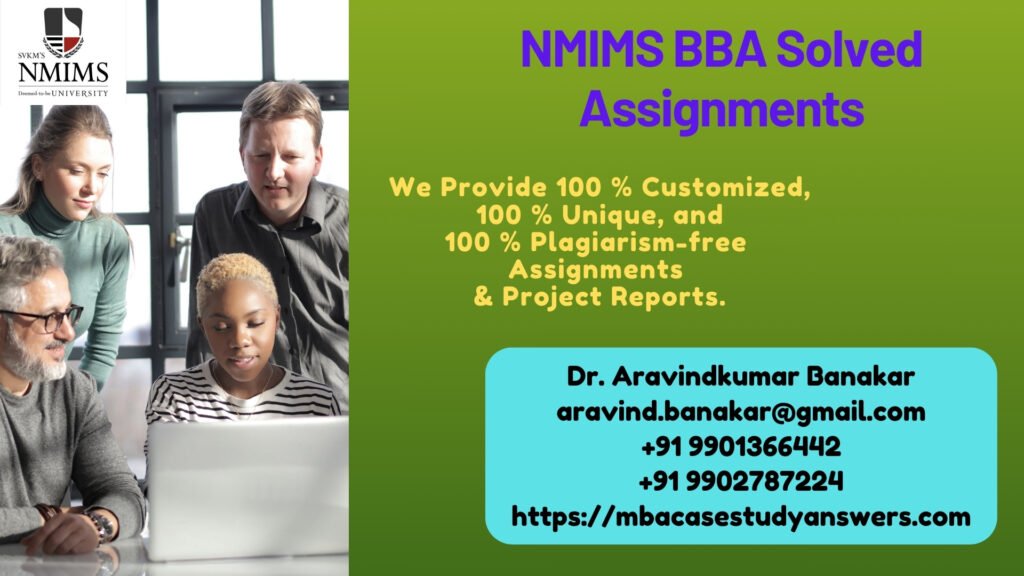 How can I get the NMIMS BBA Principles of Management Solved Assignment