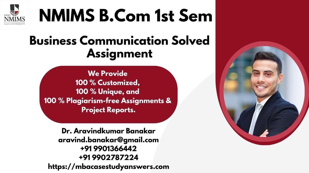 How can I get the NMIMS B.Com Audit - I Solved Assignment?