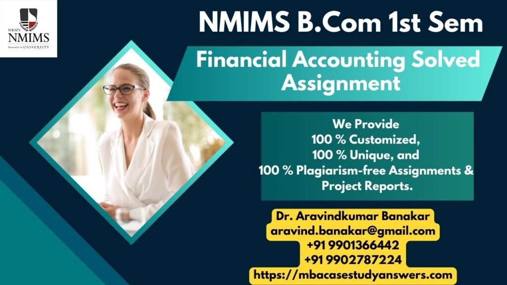 How can I get the NMIMS B.Com Corporate Accounting Solved Assignment