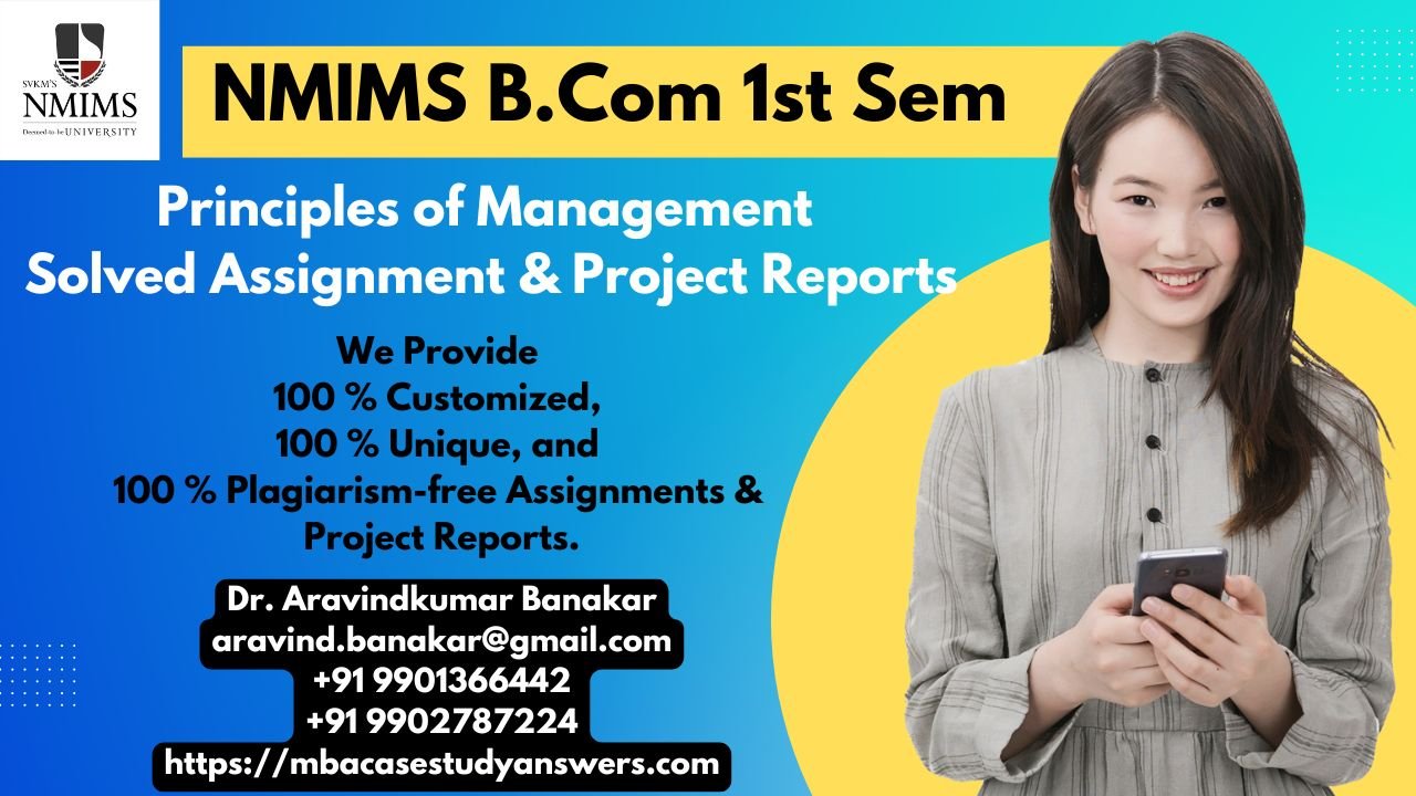 How can I get the NMIMS B.Com Organisation Behaviour & HRM Solved Assignment