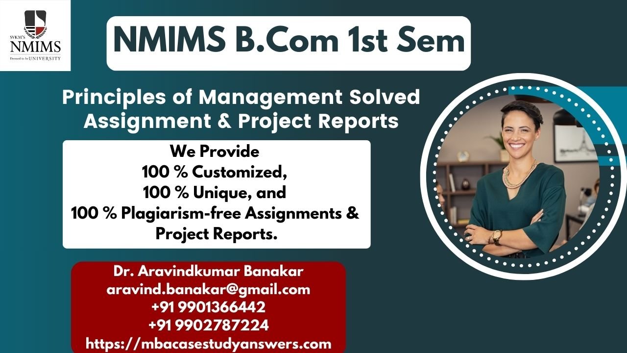 How can I get the NMIMS B.Com Portfolio Management Solved Assignment?