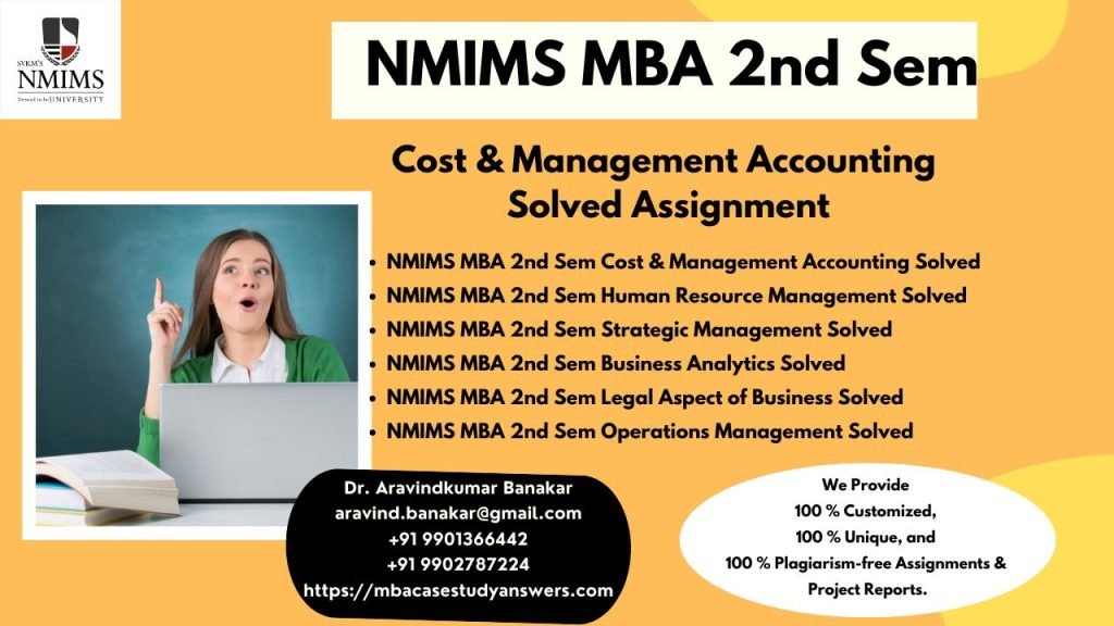 Where to Find NMIMS MBA Solved Assignments Online?