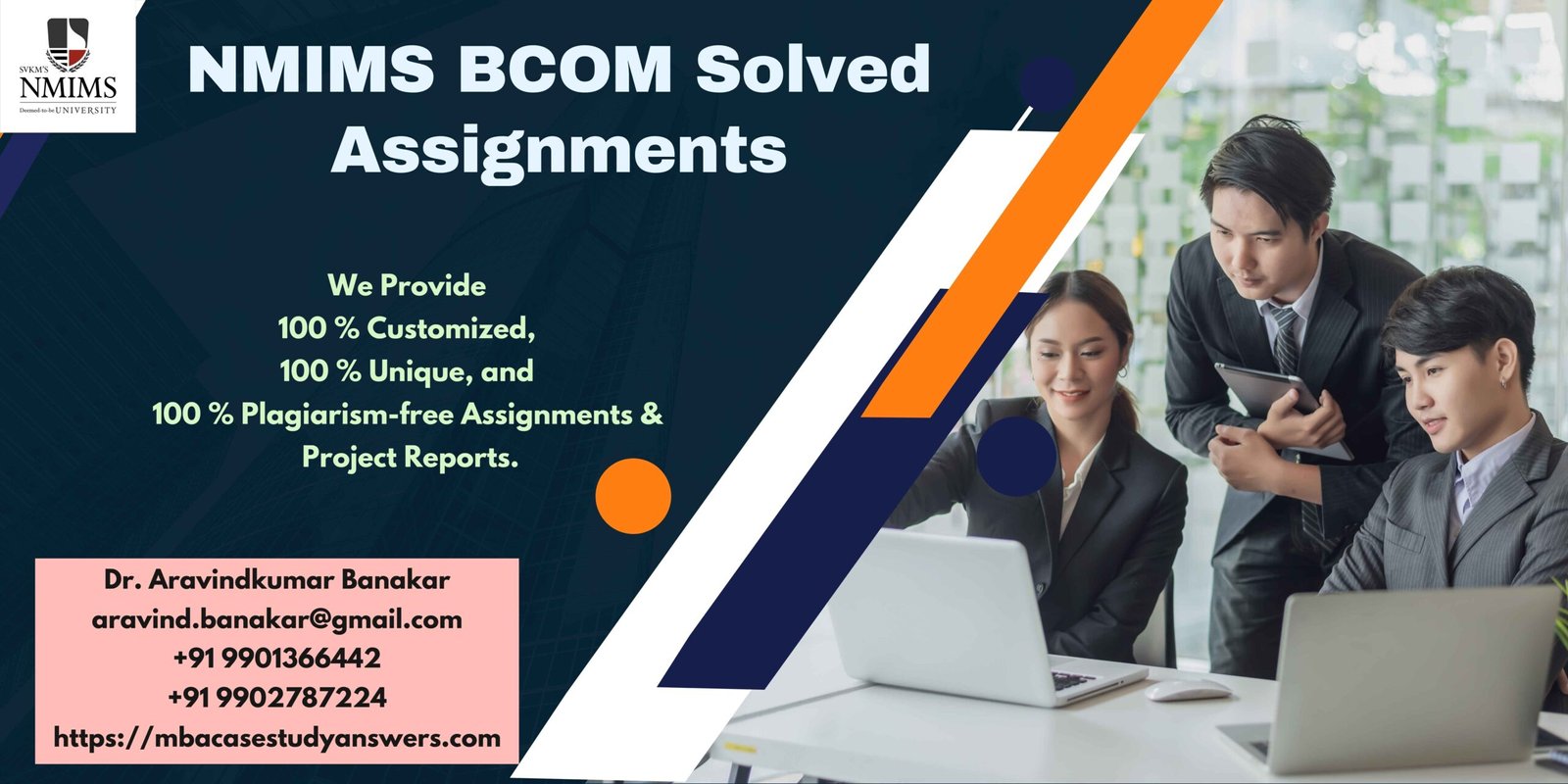 NMIMS BBA - B.Com Business Communication Solved Answer Assignment