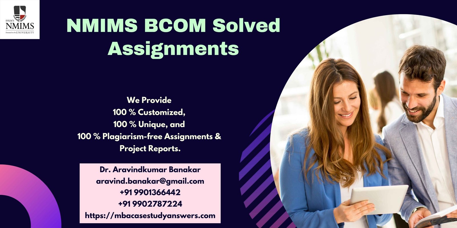 NMIMS BBA - B.Com Corporate & Information Technology Law Solved Answer Assignment