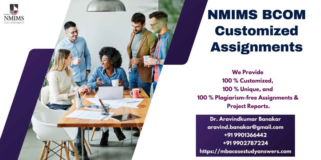 NMIMS BBA - B.Com Customer Relationship Management Solved Answer Assignment