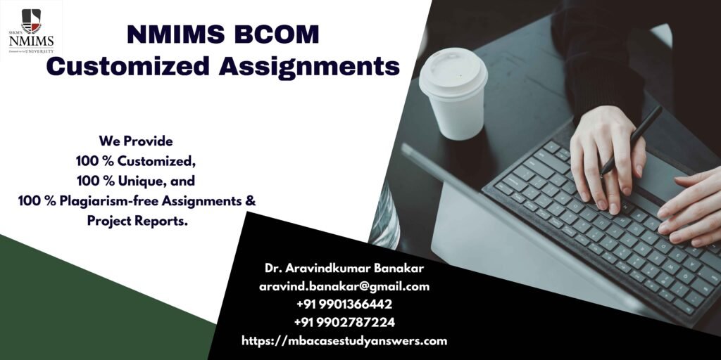 Solved NMIMS B.Com Environment and Disaster Management Assignment