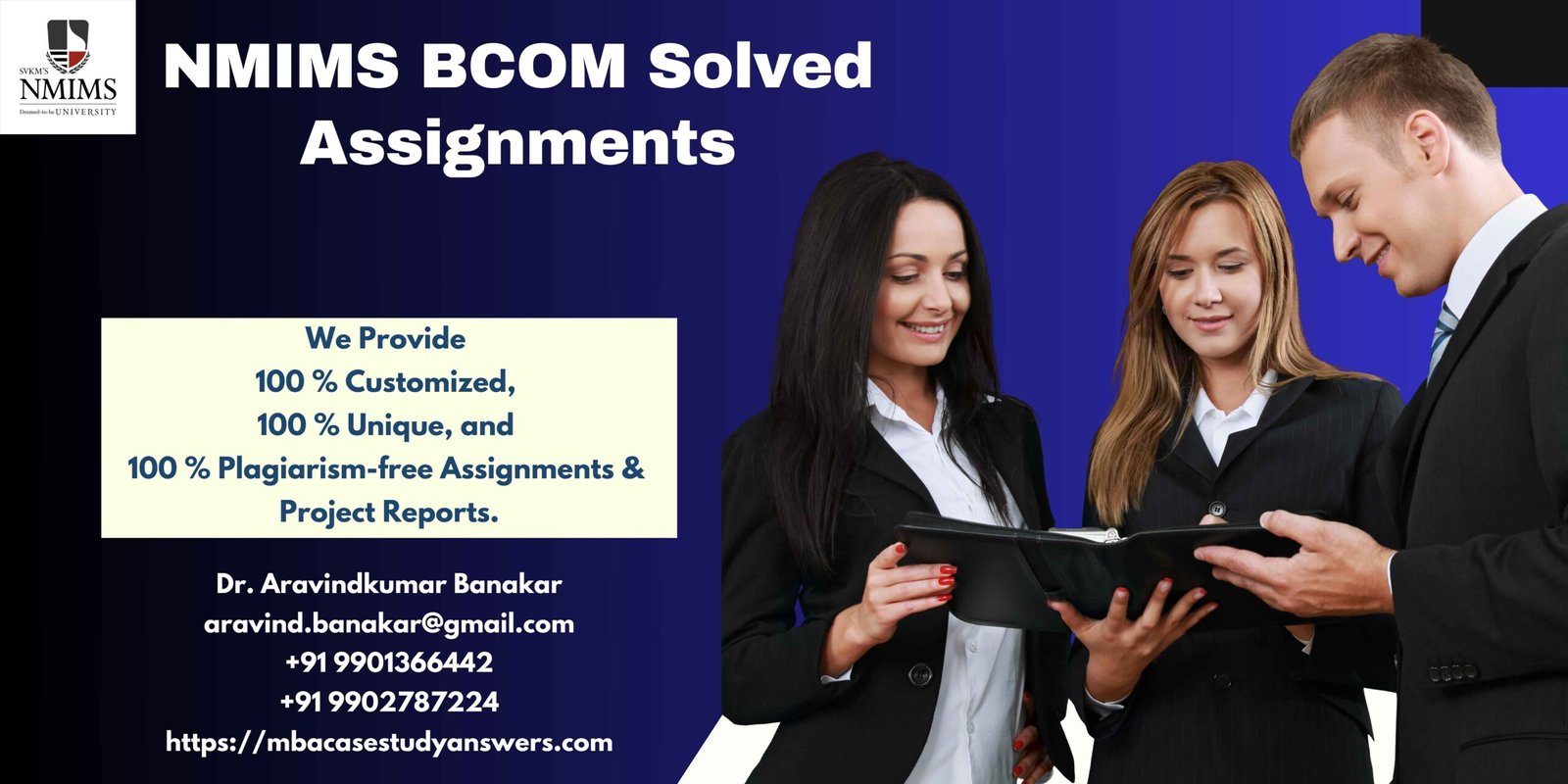 Solved NMIMS B.Com Research Methodology Assignment