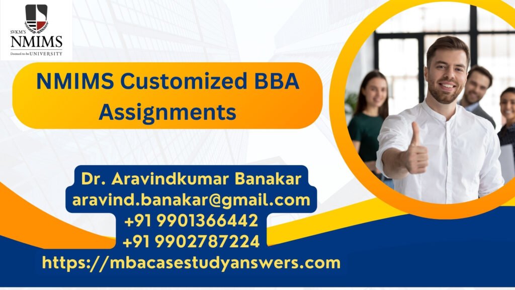 Solved NMIMS BBA Cost and Management Accounting Assignment?