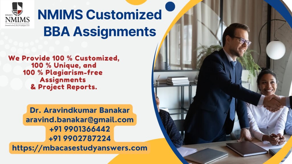 NMIMS BBA - B.Com Environment & Disaster Management Solved Answer Assignment