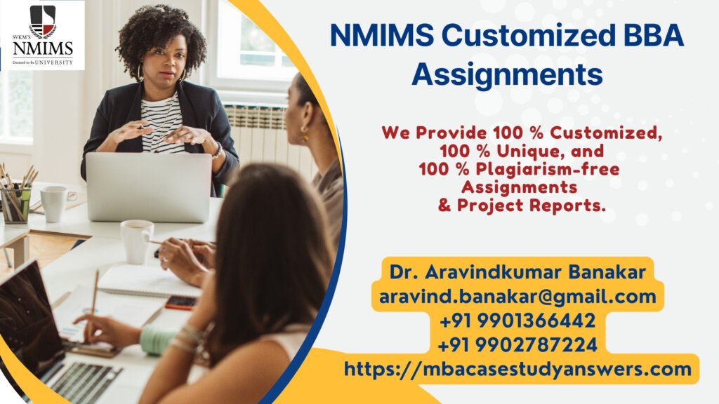 NMIMS BBA - B.Com Essentials of IT Siolved Answer Assignment