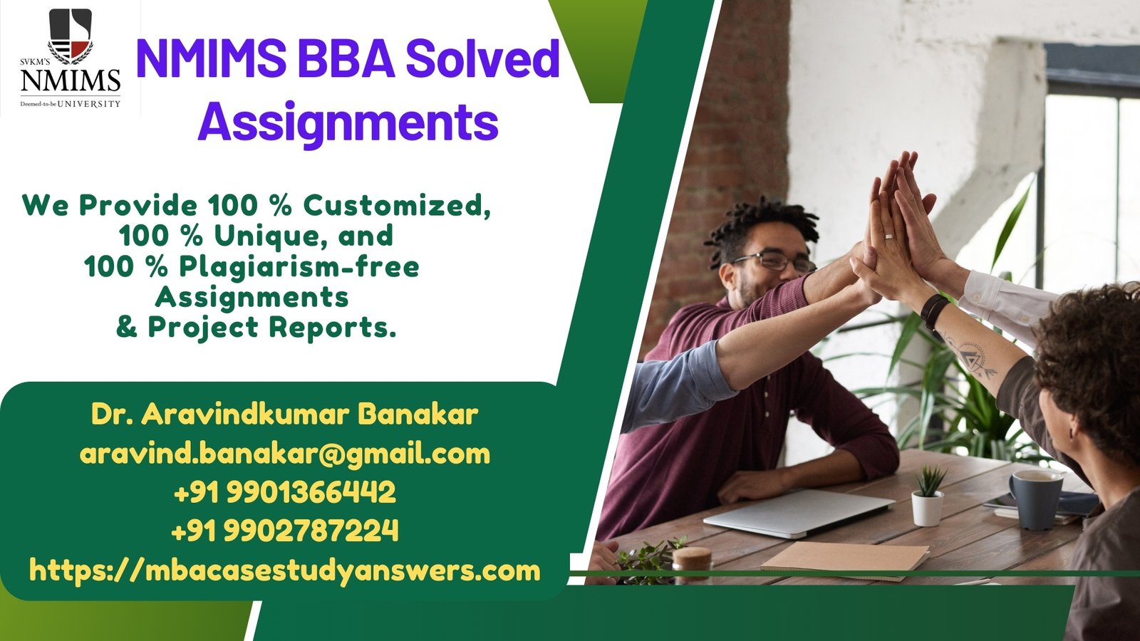 Solved NMIMS BBA Principles of Marketing Assignment