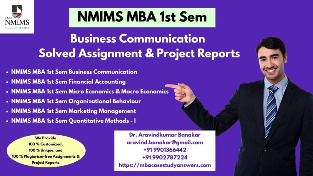 How can I get the NMIMS MBA Business Valuation Solved Assignment