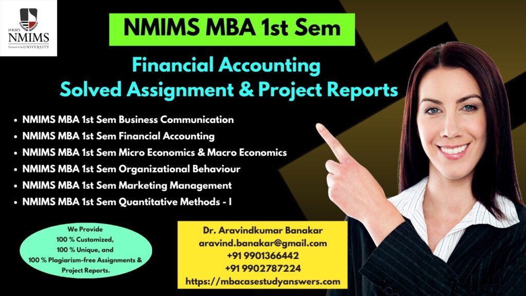 Where should I obtain NMIMS MBA Consumer Behavior Solved Assignment