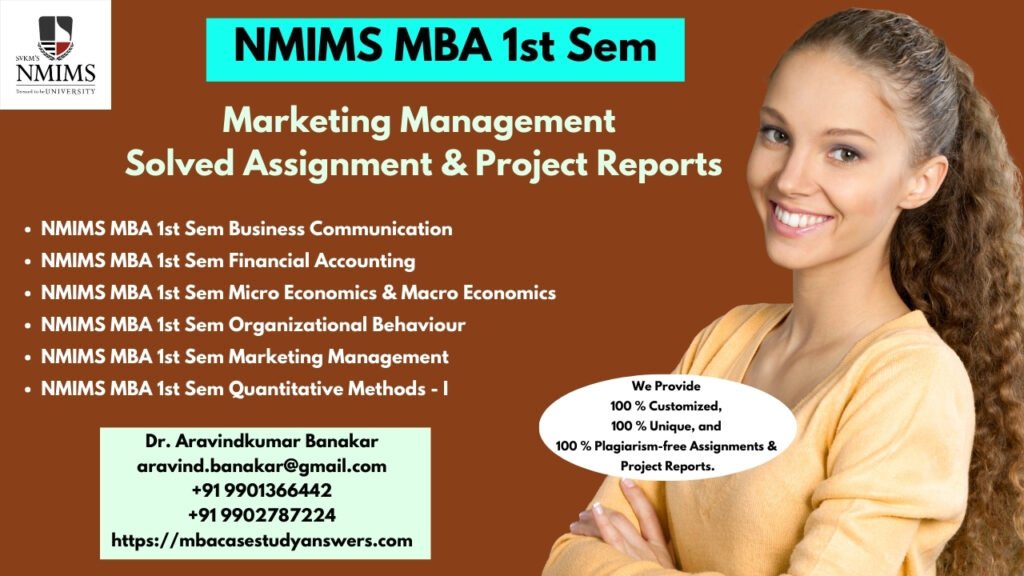 Where should I obtain NMIMS MBA Corporate Sustainability Solved Assignment