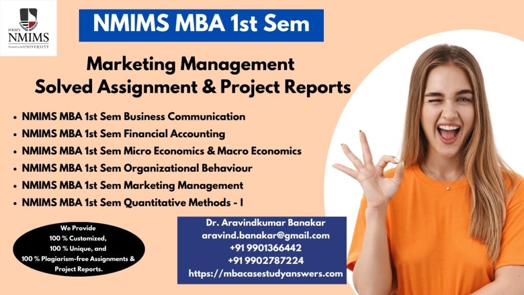 How can I get the NMIMS MBA Emotional Intelligence Solved Assignment