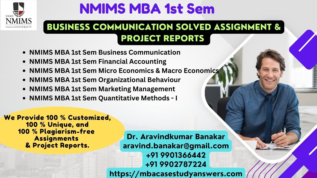 How can I get the NMIMS MBA Marketing Management Solved Assignment