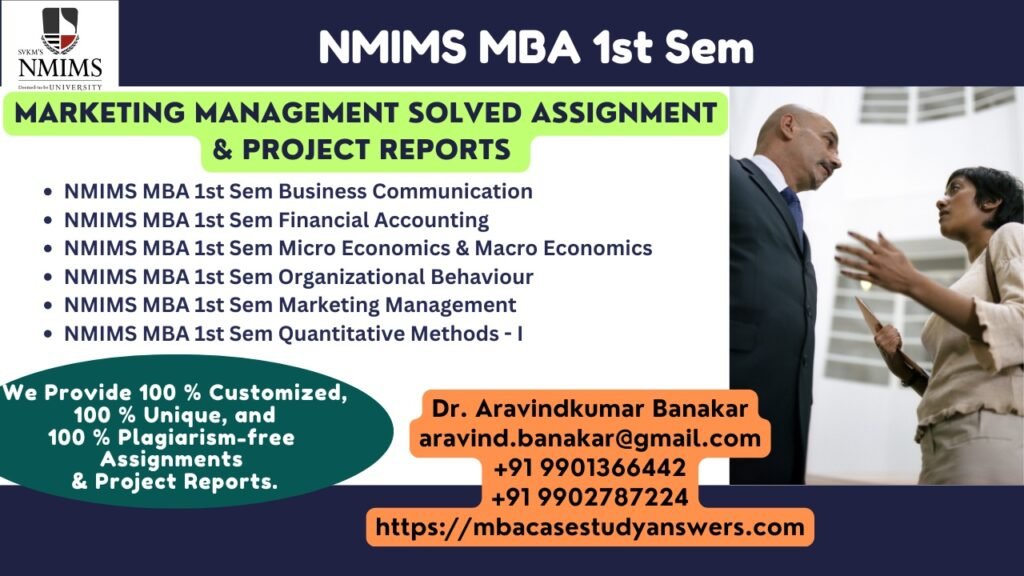 Where should I obtain NMIMS MBA Performance Management System Solved Assignment