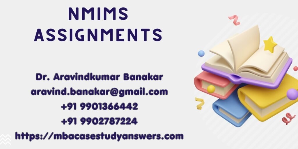 NMIMS MBA Compensation & Benefits Solved Answer Assignment