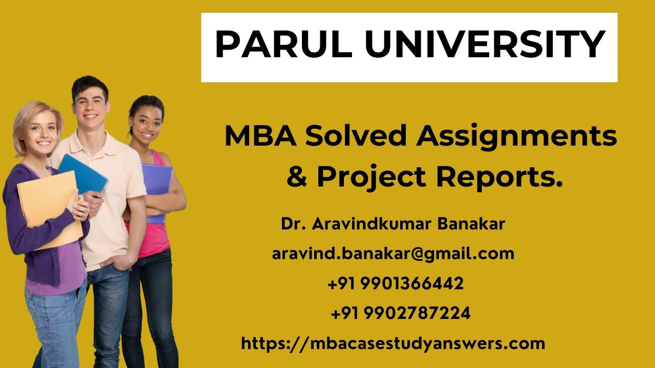 PARUL - MBA - Information System for Business