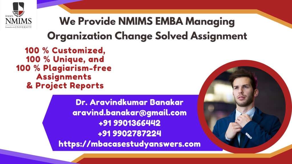 How can I get the NMIMS EMBA Marketing and Web Social Media Analytics Solved Assignment?