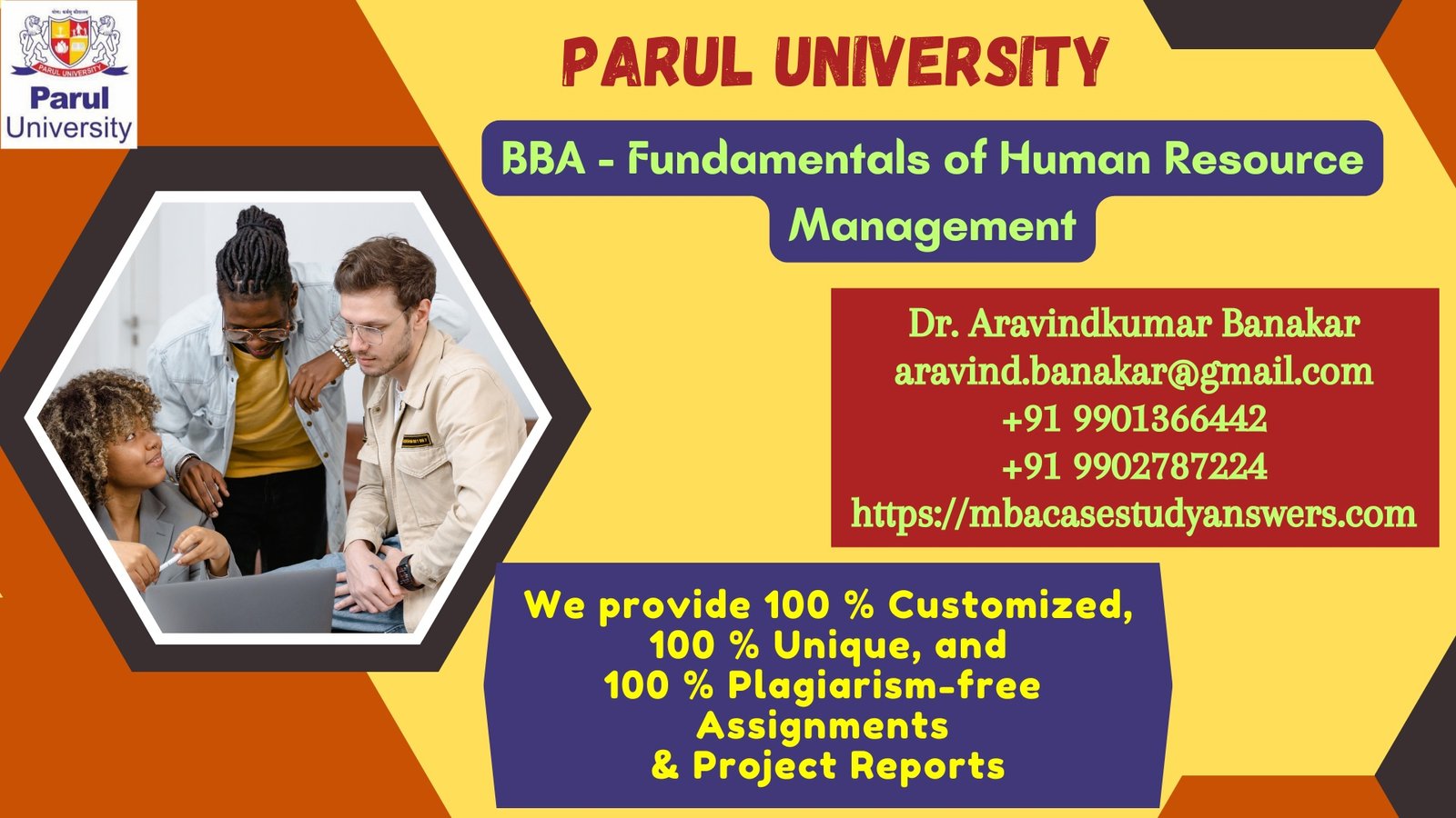 Parul University BBA Fundamentals of Human Resource Management Solved Assignment