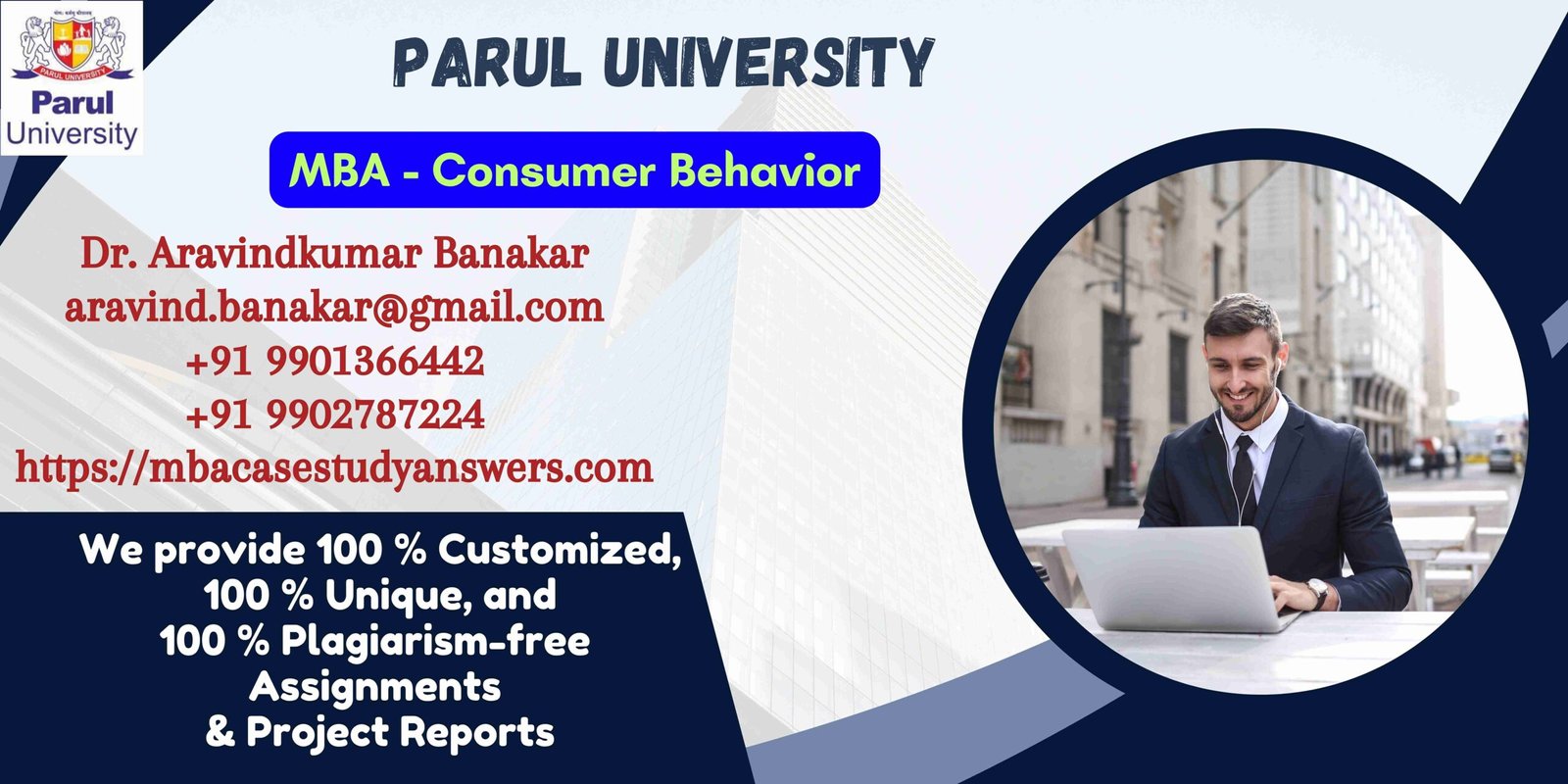 Parul University MBA Consumer Behavior Solved Assignment