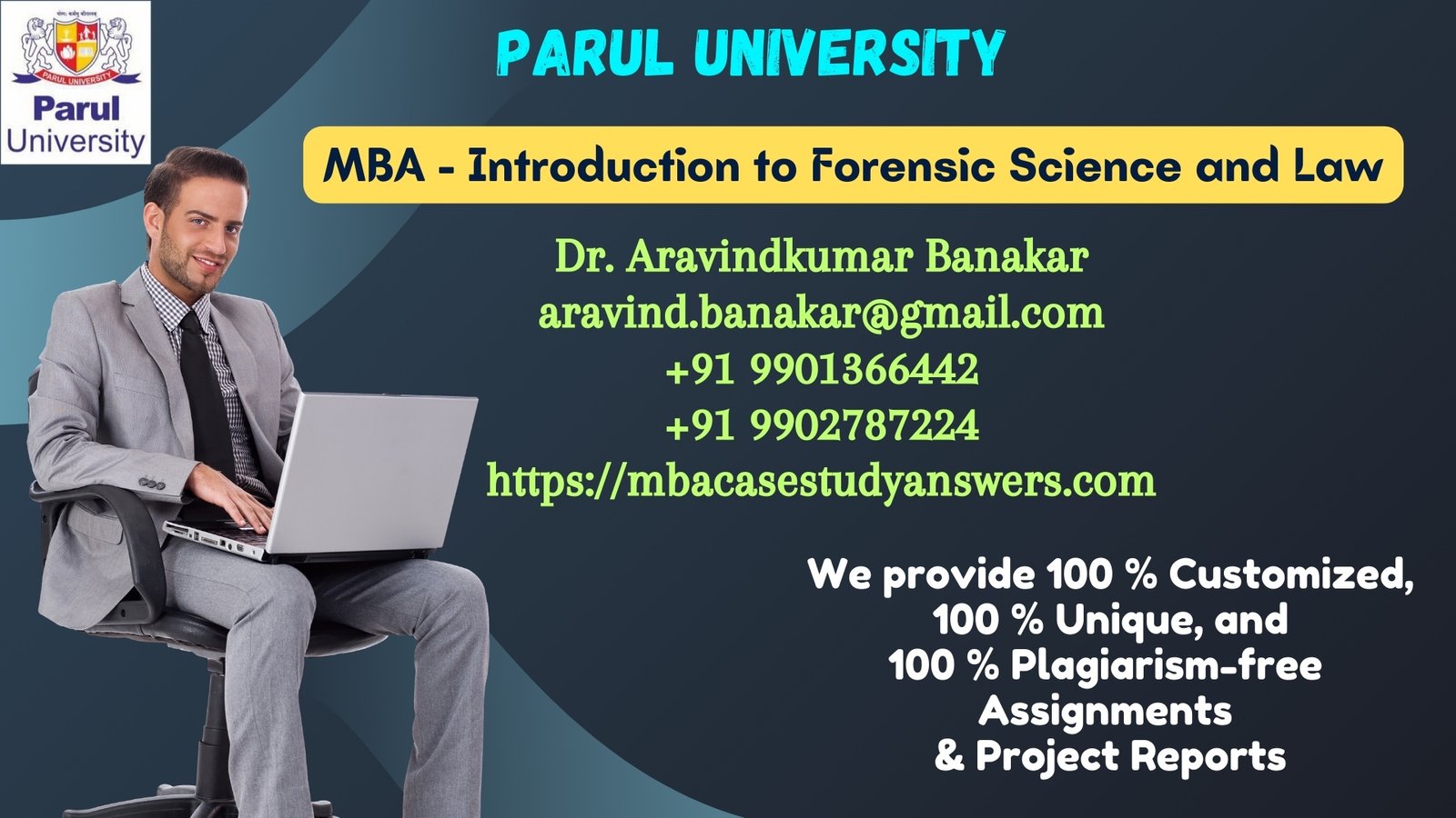 Solved PARUL UNIVERSITY BBA Assignments & Project Reports