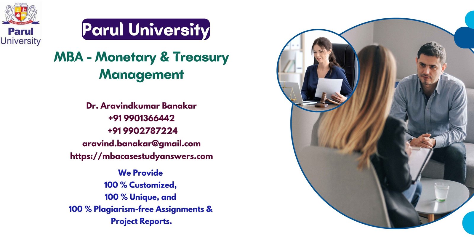 Parul University MBA Monetary & Treasury Management Solved Assignment