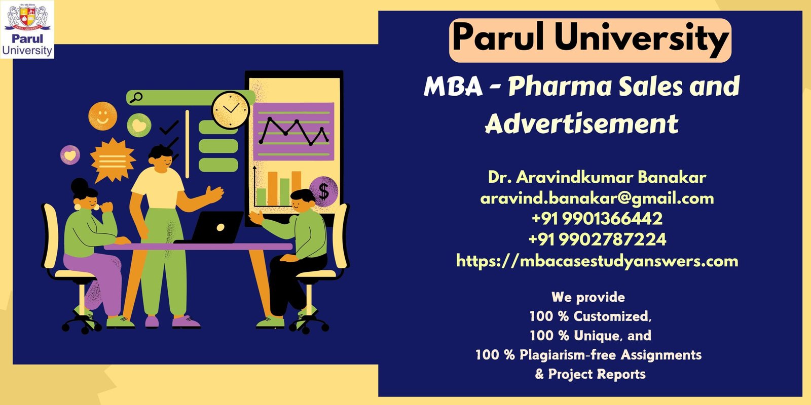 Parul University MBA Pharma Sales and Advertisement Solved Assignment