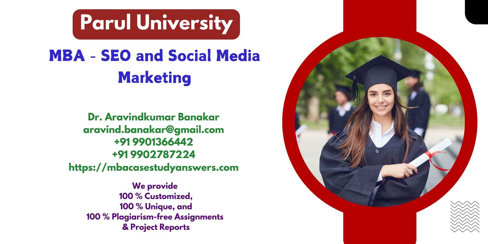 Parul University MBA SEO and Social Media Marketing Solved Assignment