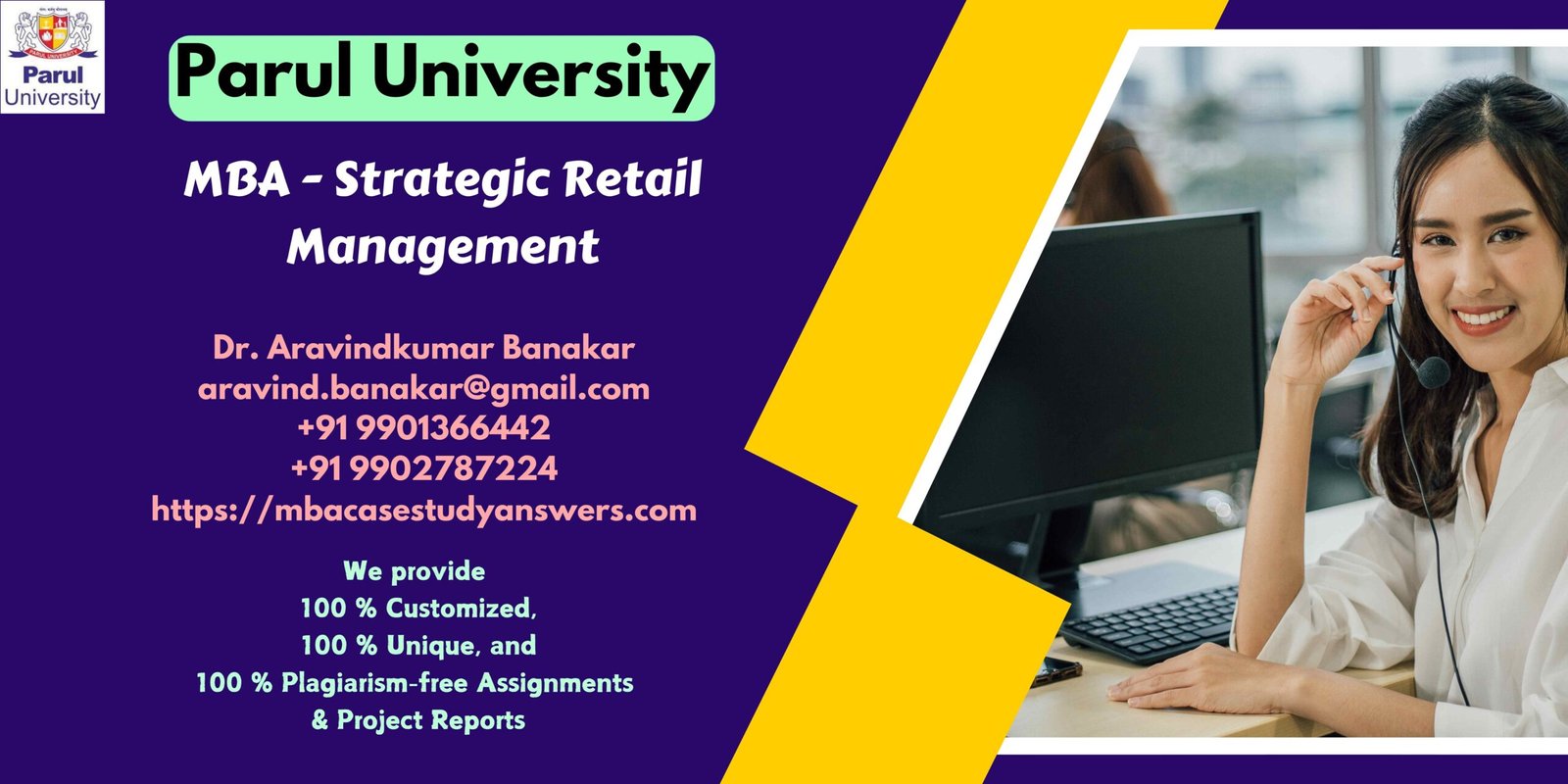 Parul University MBA Strategic Retail Management Solved Assignment