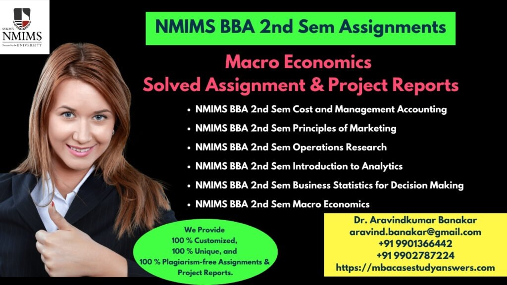 How to get a ready-made NMIMS BBA Macro Economics Assignment