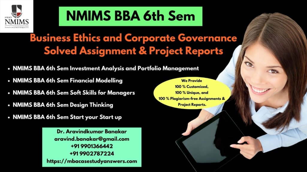 How to get a ready-made NMIMS BBA Business Ethics and Corporate Governance Assignment