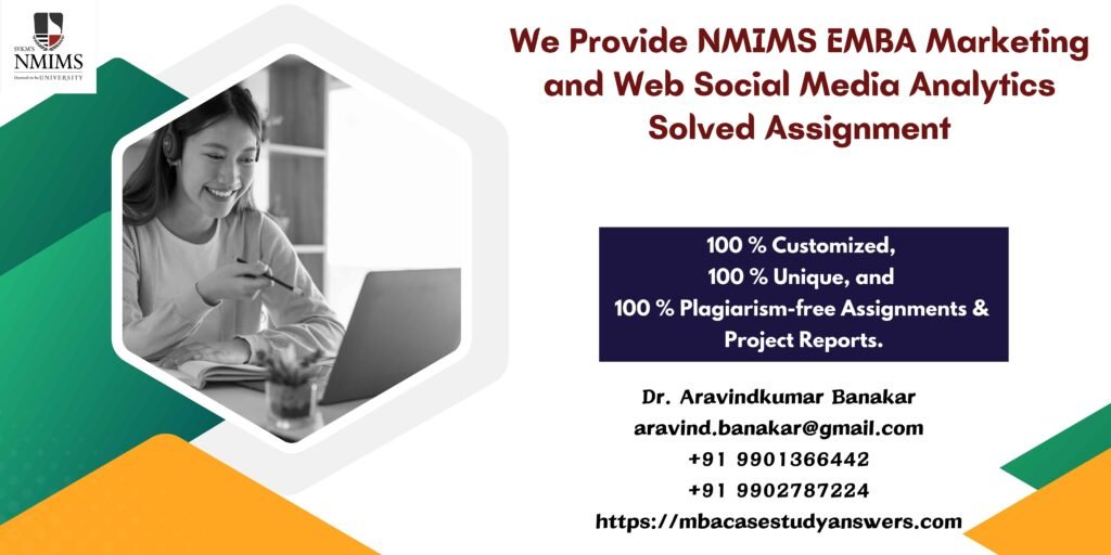 How to get a ready-made NMIMS EMBA Consumer Behaviour Solved Assignment